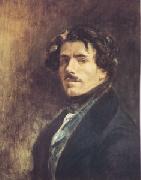 Eugene Delacroix Portrait of the Artist (mk05) oil painting